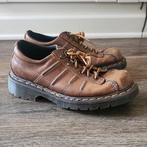 Dr. Marten Vintage 9764 Brown Leather Shoes Size 6